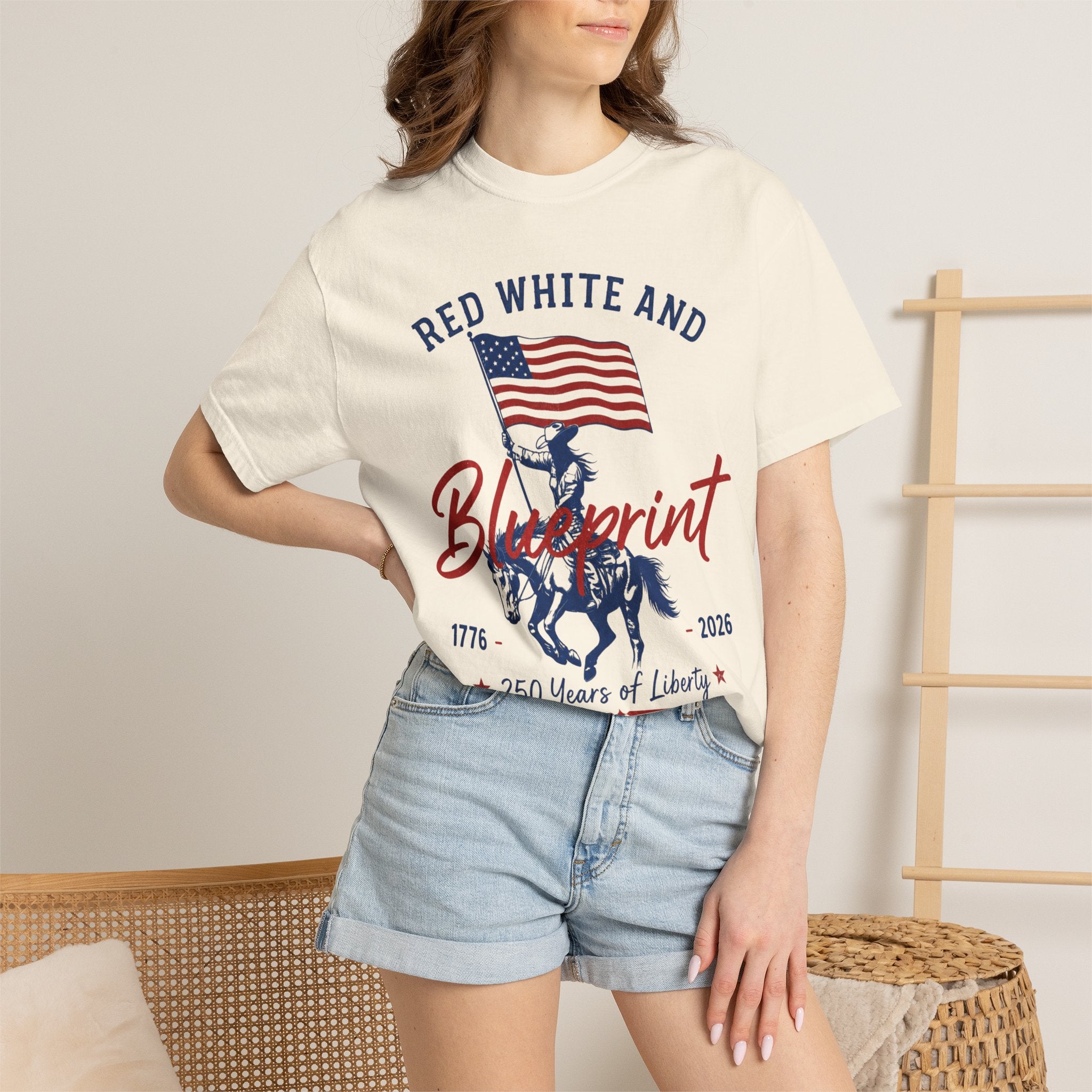 Limited Edition Women’s 250 Years of Liberty Cowgirl Tee
